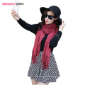 Fashion Women Black Pashimina Scarf (66060)